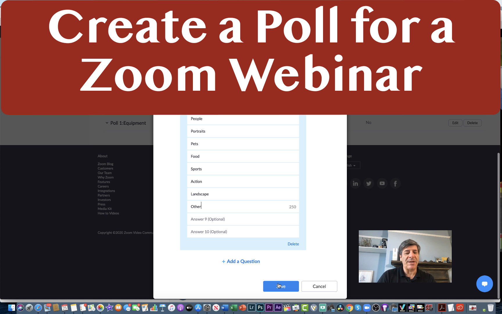 How to Use Polling in a Zoom Webinar | Gary Schwartz's Blog
