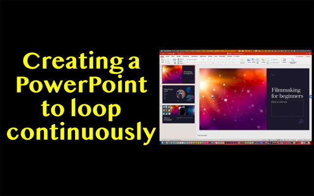 How to Loop a PowerPoint Presentation Continuously | Gary Schwartz's Blog